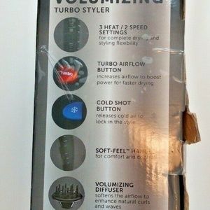 Revlon Other - Revlon Perfect Heat 1875W Ionic 3x Ceramic Turbo Revlon Other - Revlon Perfect Heat 1875W Ionic 3x Ceramic Turbo